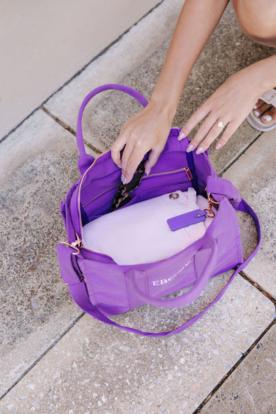 Amethyst Personalised Structured Tote Bag