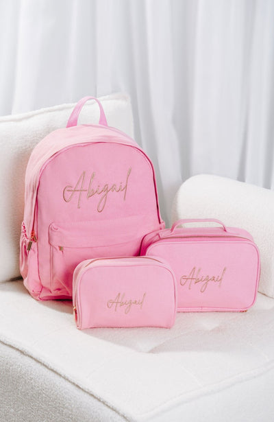 Fairy Floss Personalised Backpack Set