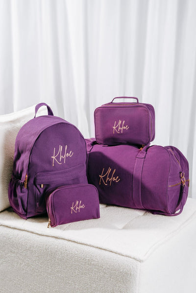 Dark Purple Bag Set Mega Bundle