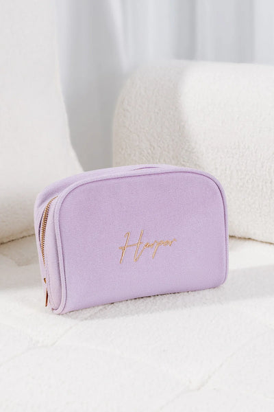 Lavender Personalised Backpack Set
