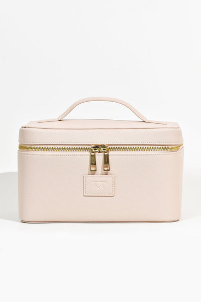 Bundle - Handbag, Cosmetic Case, Keyring - Nude