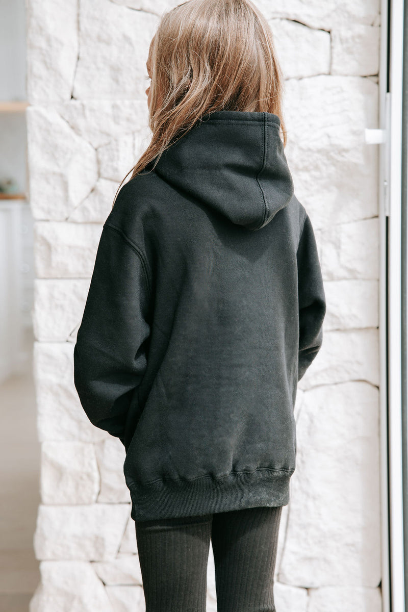 Kids Personalised Hoodie - Black