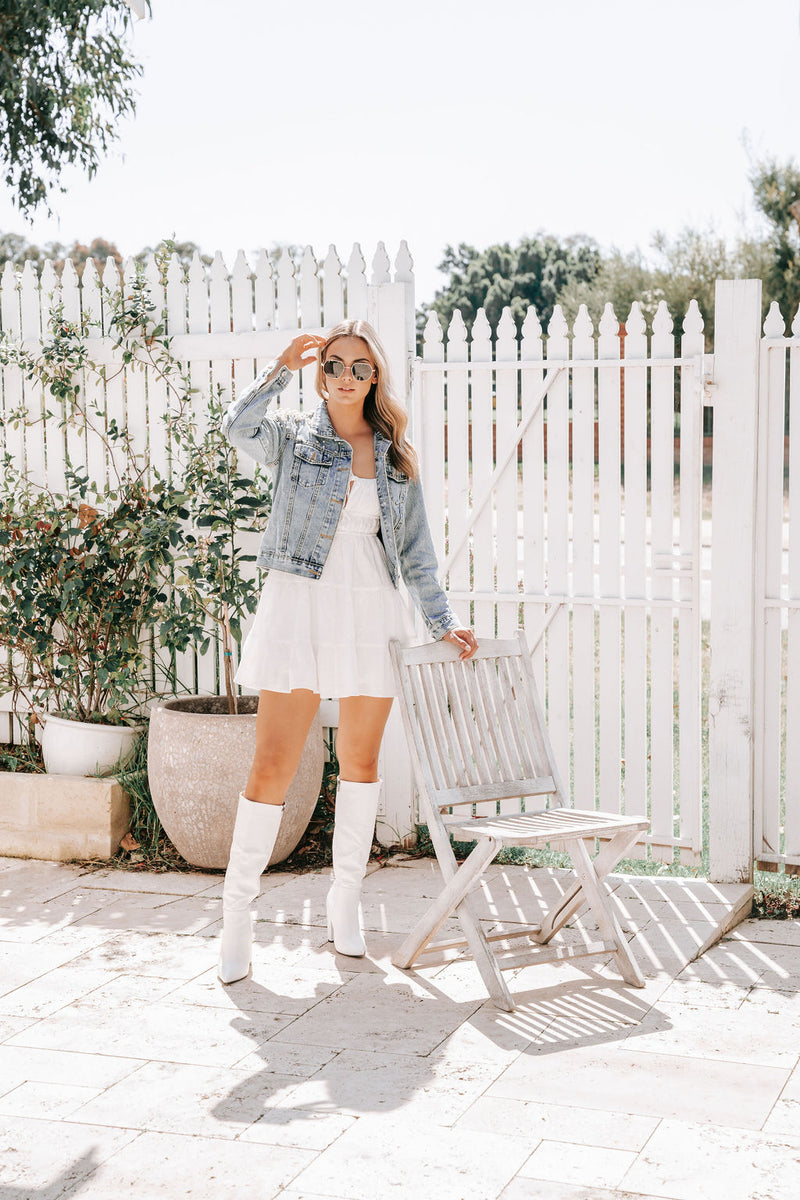 Pearl Denim Jacket