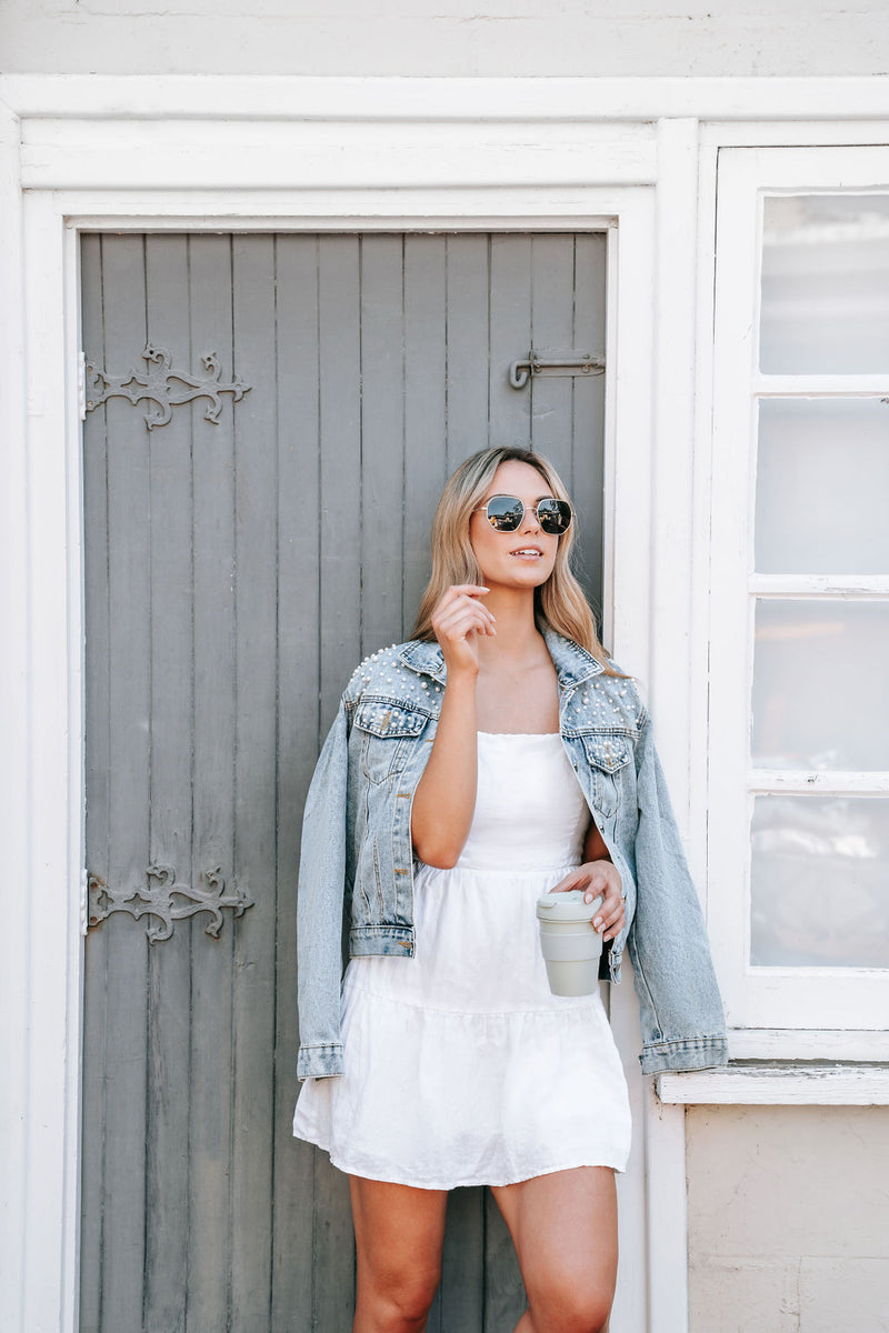 Pearl Denim Jacket