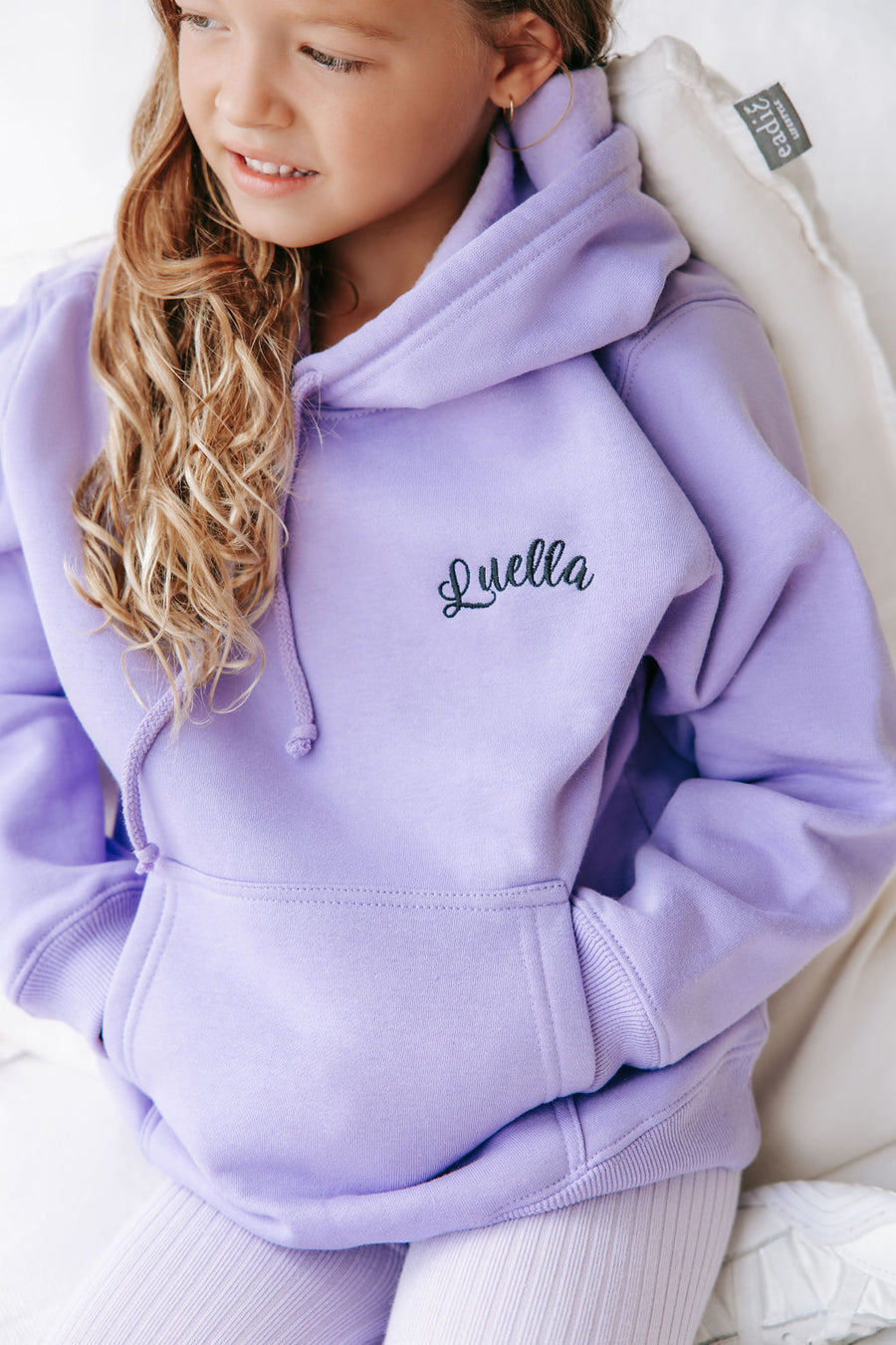 Lavender Hoodie For Girls Reverse Weave Champion Girls Hoodies