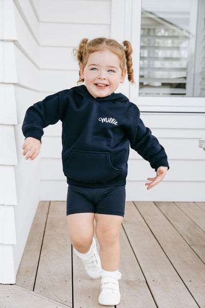 Baby Personalised Hoodie - Navy