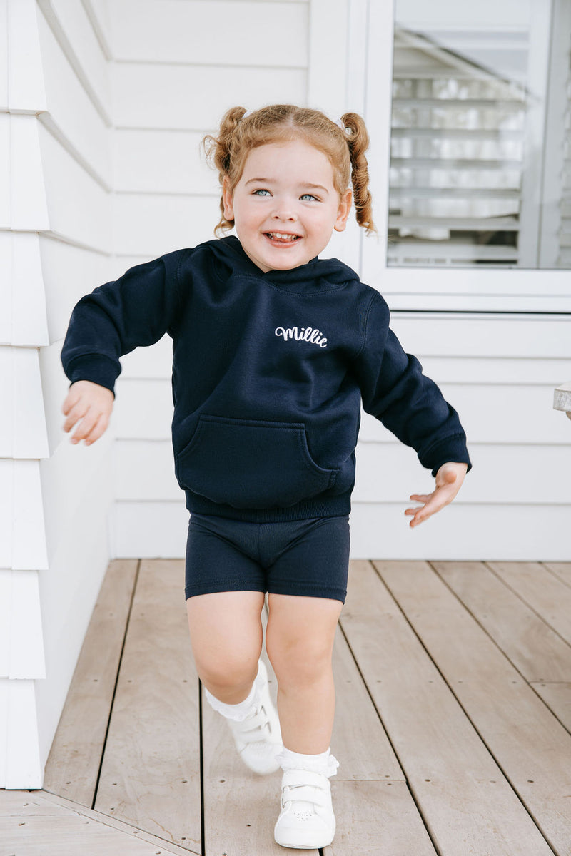Baby Personalised Hoodie - Navy