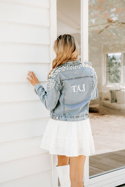 Deluxe Pearl Denim Jacket