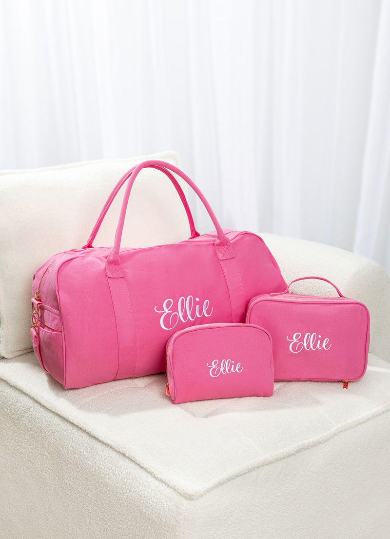 Strawberry Personalised Bag Set