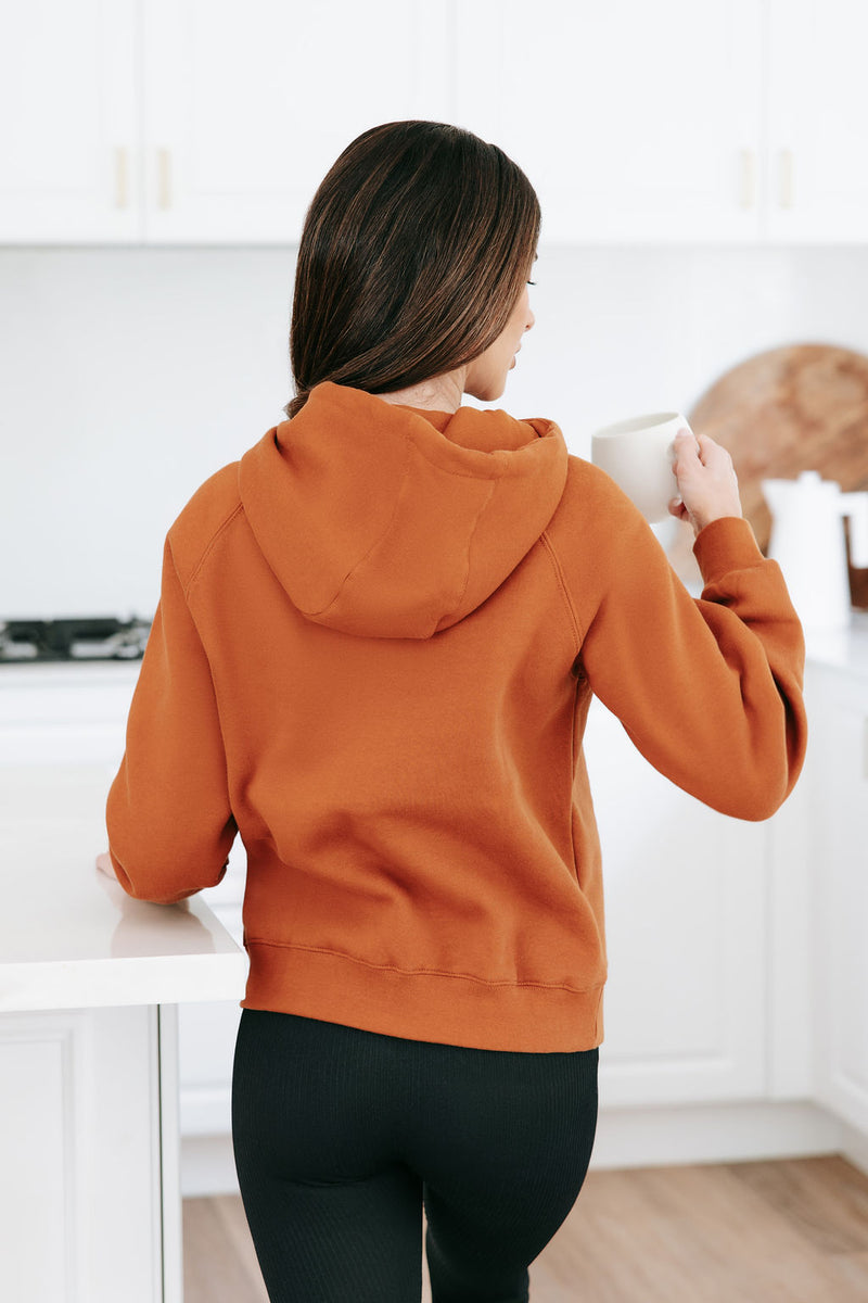 Ladies Personalised Hoodie - Toffee
