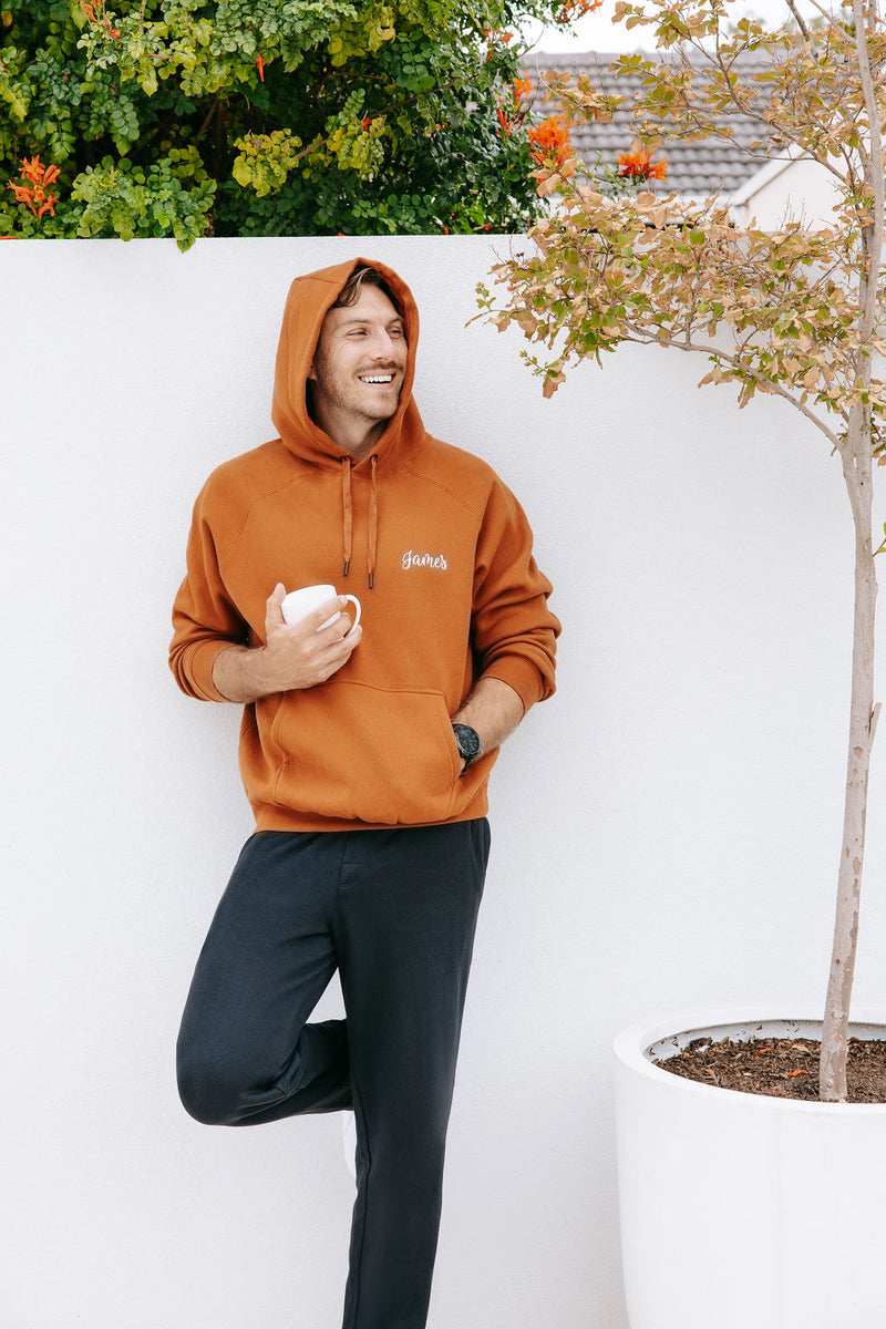 Unisex Adult Size Personalised Hoodie - Toffee