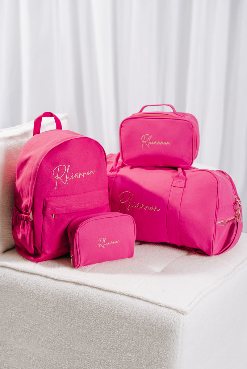 Design E Raspberry Color Bag Raspberry Bag Set Mega Bundle – The Label House Collection