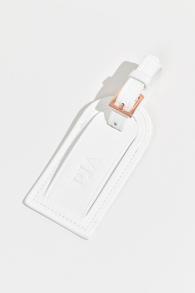 Luggage Tag - White