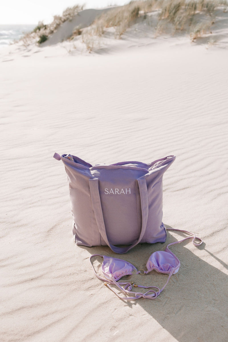 Lavender Personalised Everyday Tote Bag