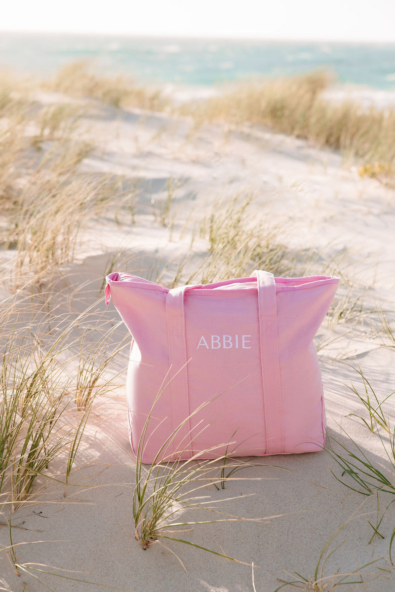 Fairy Floss Pink Personalised Everyday Tote Bag