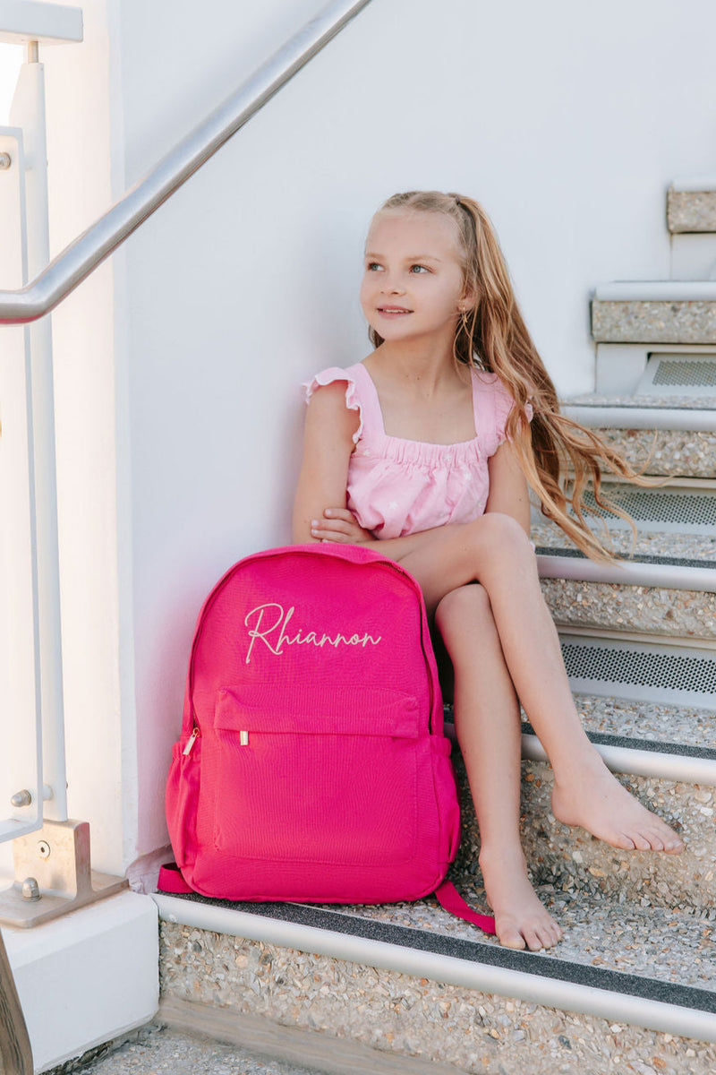 Raspberry Personalised Backpack