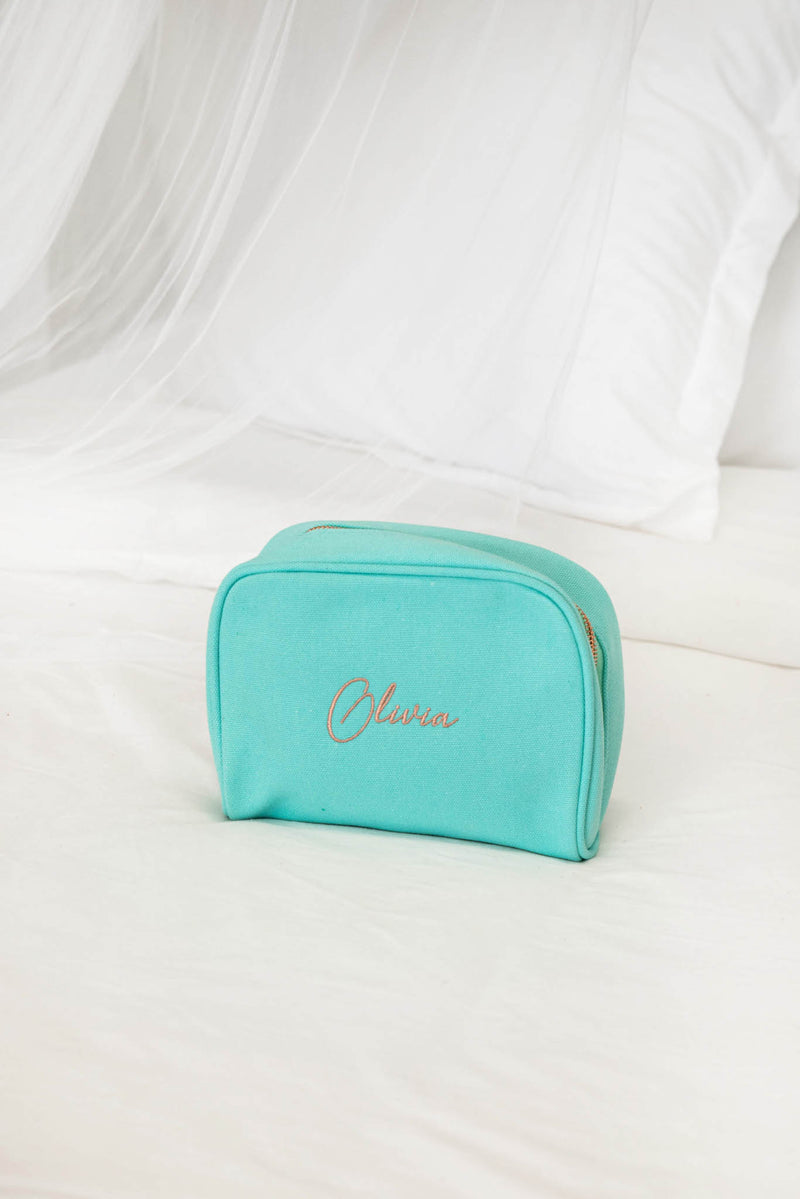 SECONDS STOCK Old Whitsunday Personalised Make Up Bag