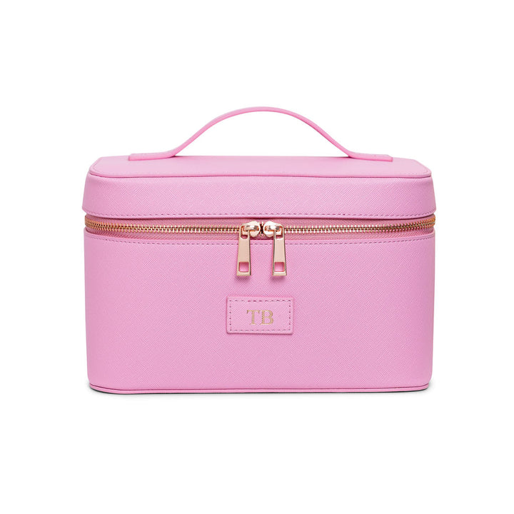 Leather Cosmetic Case Fairy Floss Pink – The Label House Collection