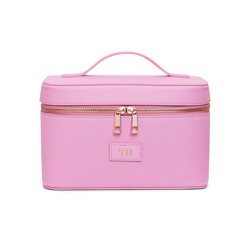 Leather Cosmetic Case - LIMITED EDITION - Fairy Floss Pink