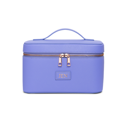 Leather Cosmetic Case - LIMITED EDITION - Grape