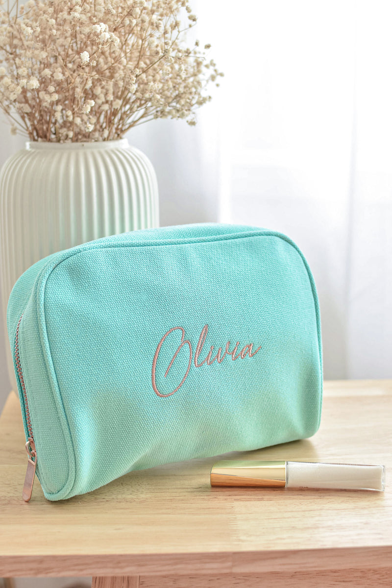 SECONDS STOCK New Whitsunday Personalised Make Up Bag