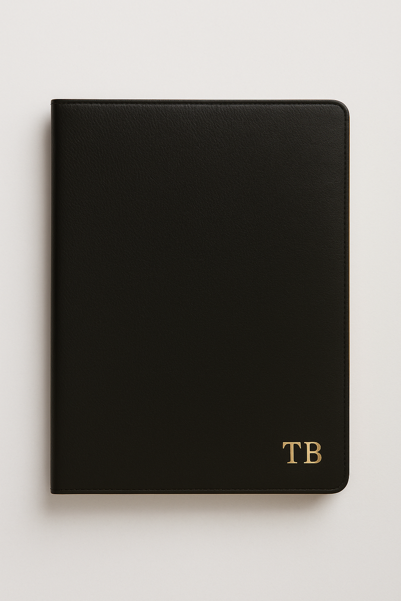 Personalised Leather Notebook