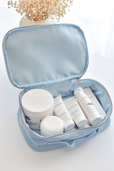 Dusty Blue Personalised Bag Set