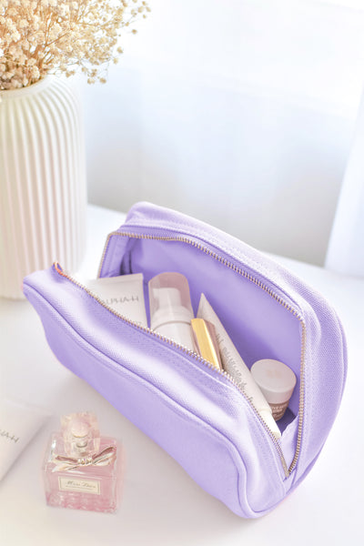 Lavender Personalised Make Up Bag