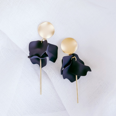 Esta Navy Earrings