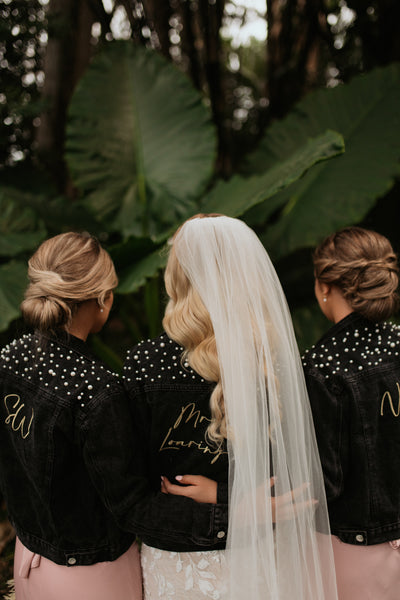 Black Pearl Denim Jacket