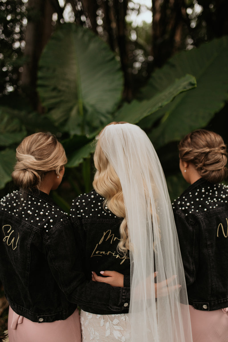 Black Pearl Denim Jacket