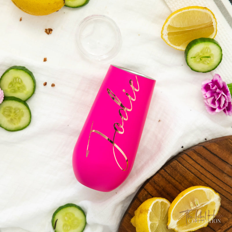 Personalised 180mL Tumbler - Pink