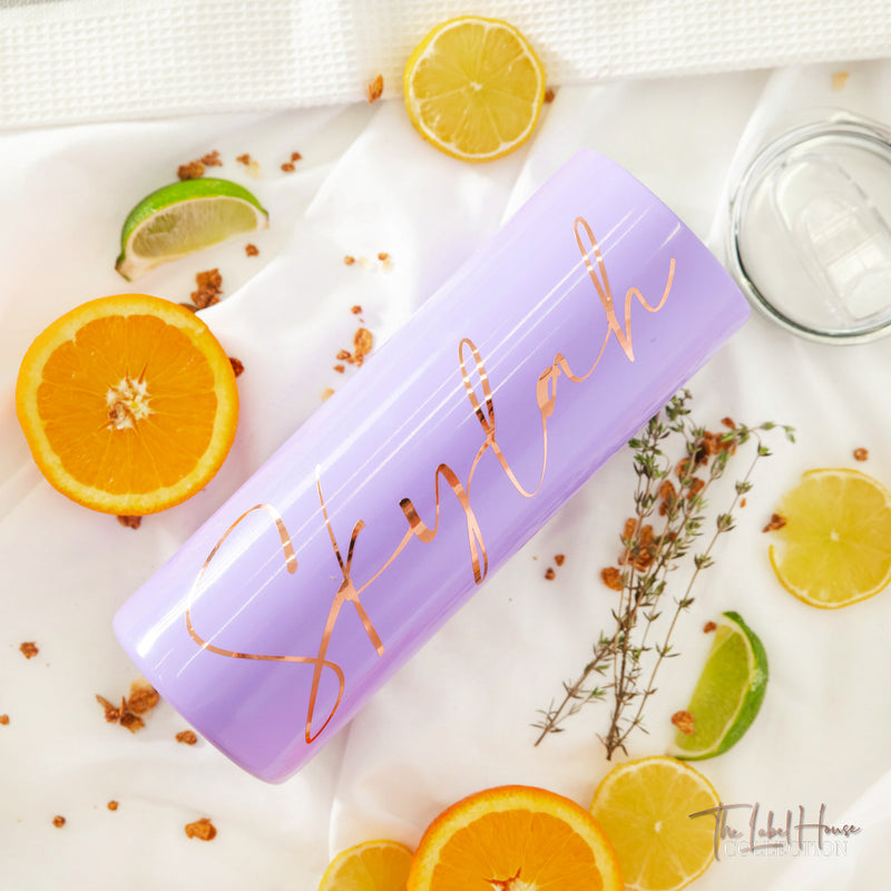 Personalised 600mL Tumbler - Purple