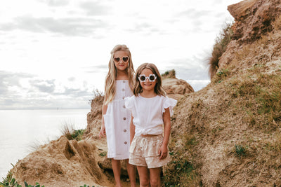 Flower Girl White Daisy Sunglasses