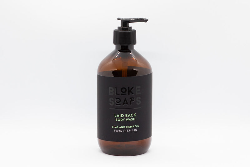 Bloke Soaps - Body Wash - Lime and Hemp - Laid Back 500 mL